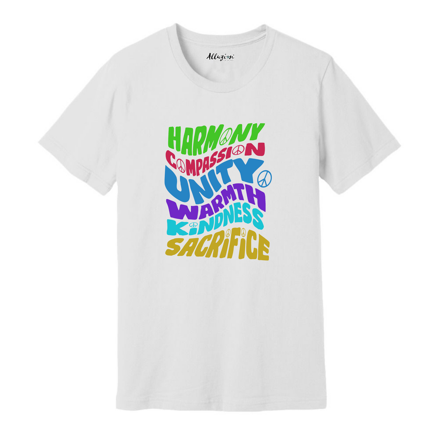Harmony . Compassion . Unity - Unisex T-Shirt
