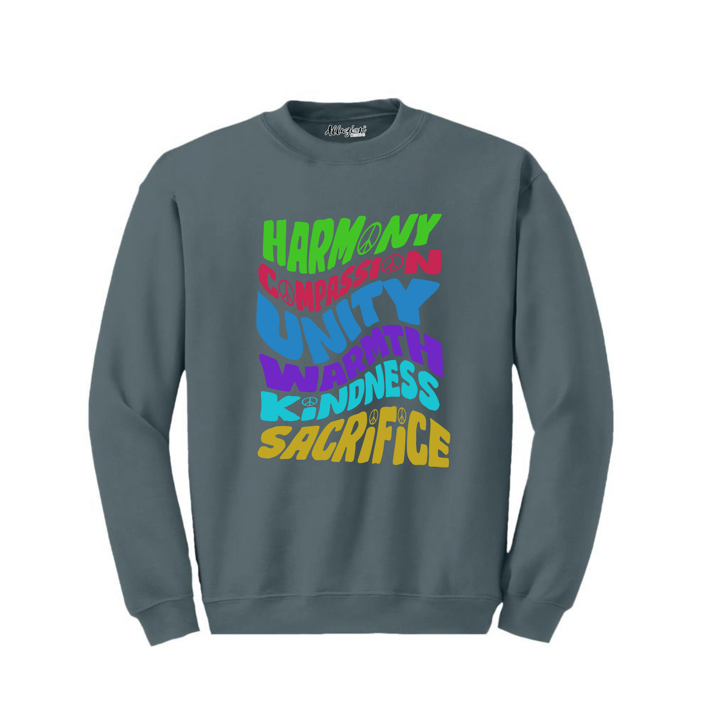 Harmony . Compassion . Unity - Crewneck Sweatshirt
