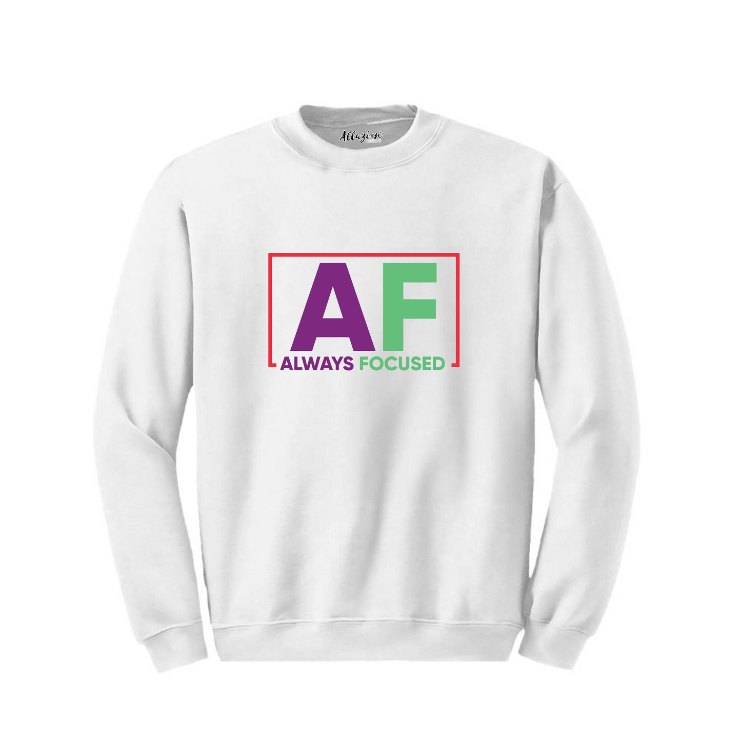 Always Focused Multicolored - Crewneck Sweatshirt
