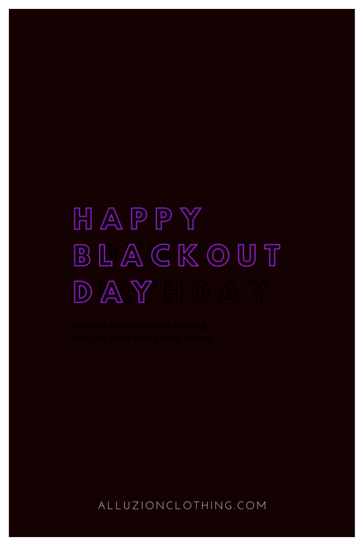#BLACKOUTDAY2020