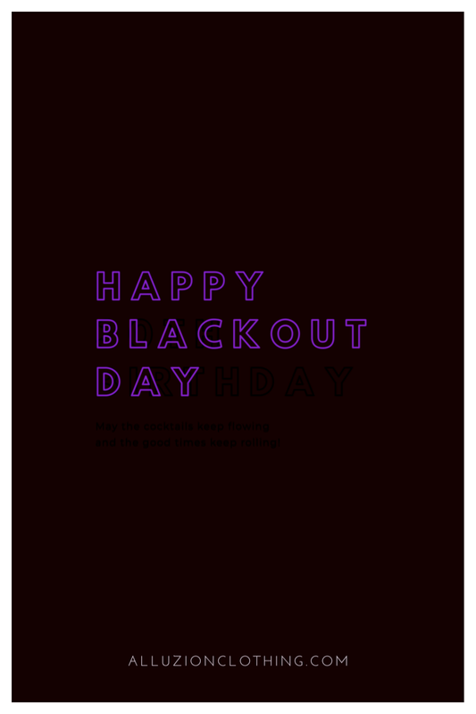 #BLACKOUTDAY2020