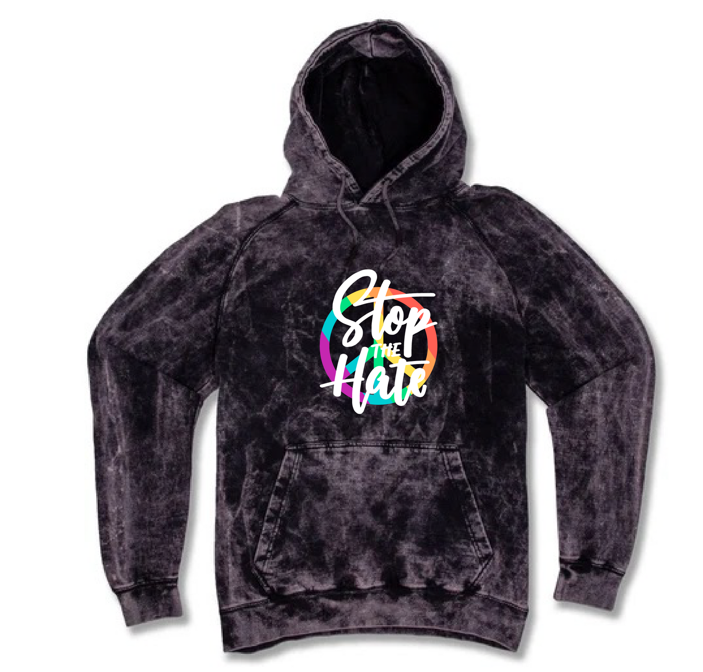 Stop The Hate - Vintage Wash Hoodies
