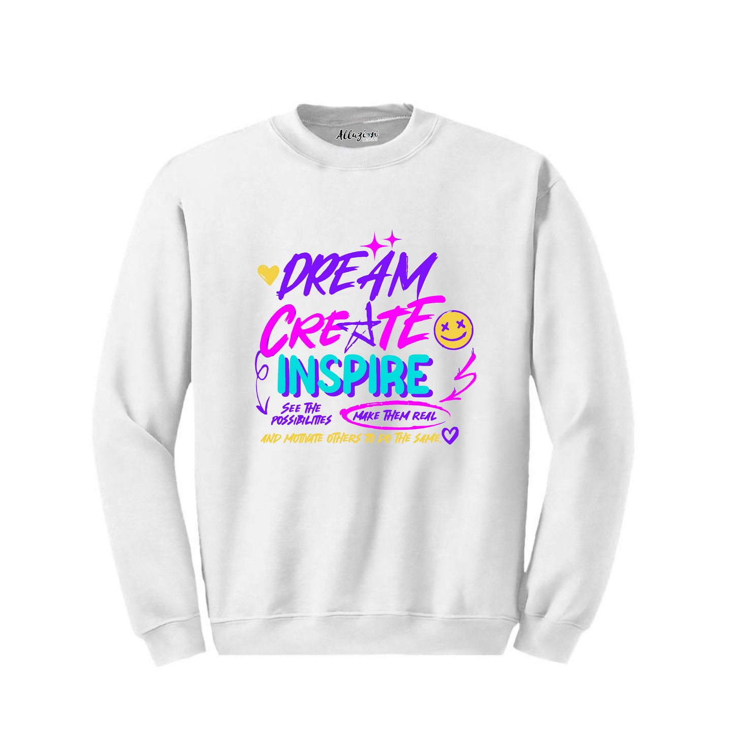 Dream Create Inspire - Crewneck Sweatshirt