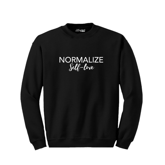 Normalize self love - Crewneck Sweatshirt