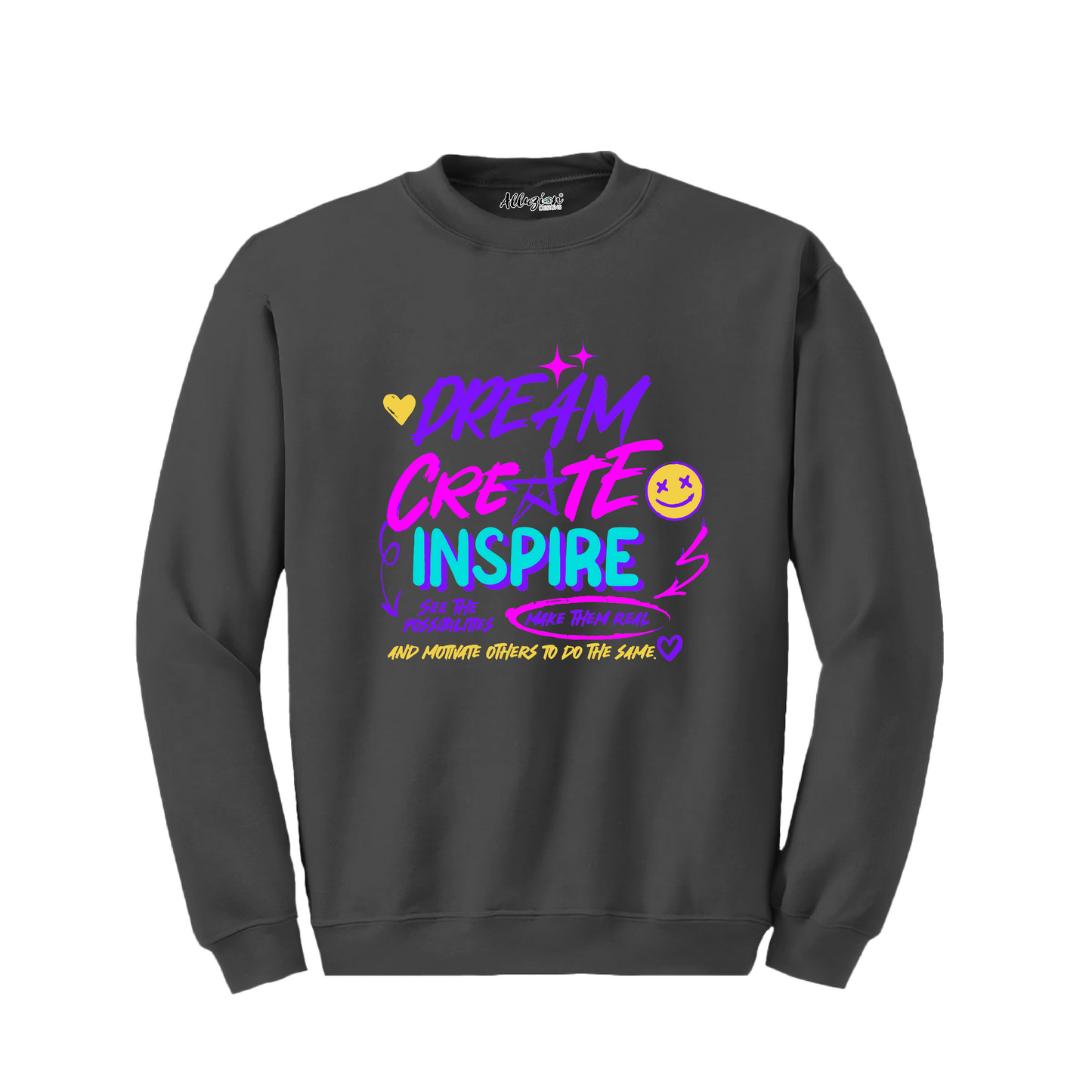 Dream Create Inspire - Crewneck Sweatshirt