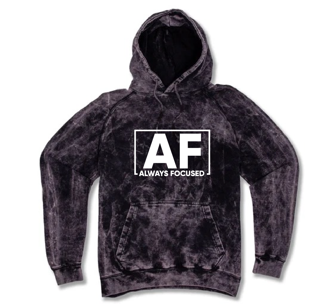 Always Focused - Vintage Wash Hoodies