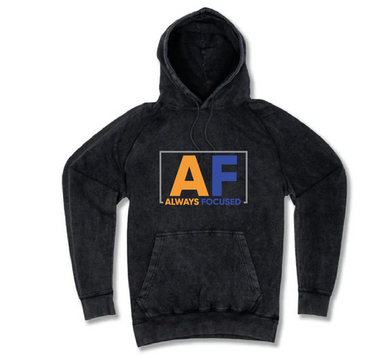 Always Focused Multicolored V2 - Vintage Wash Hoodies