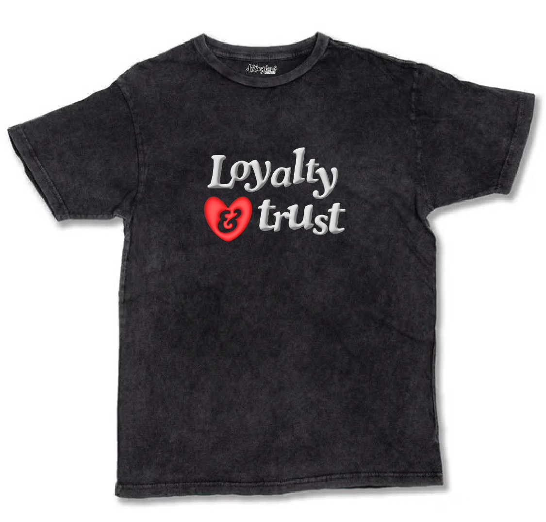 Loyalty & Trust - Vintage Tees Puff Print