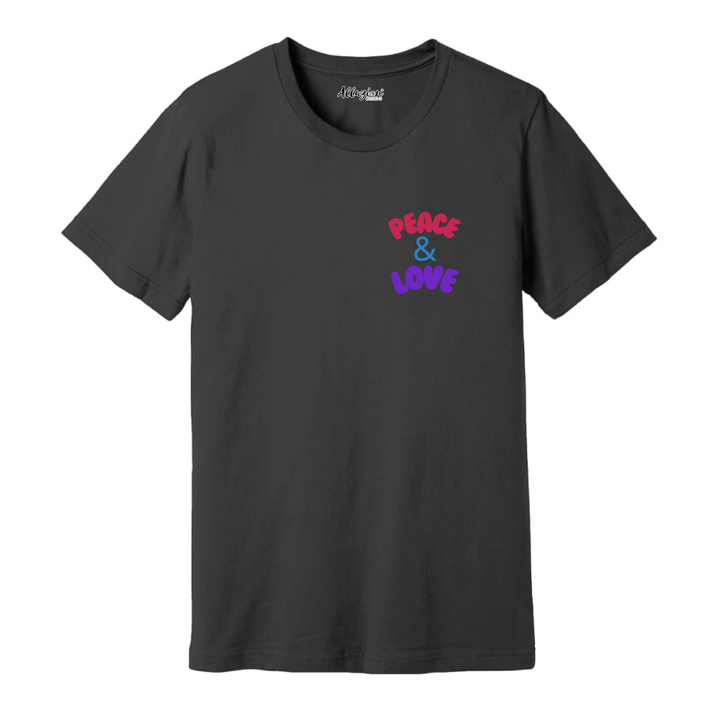 Peace & Love - Unisex T-Shirt Colored Edition