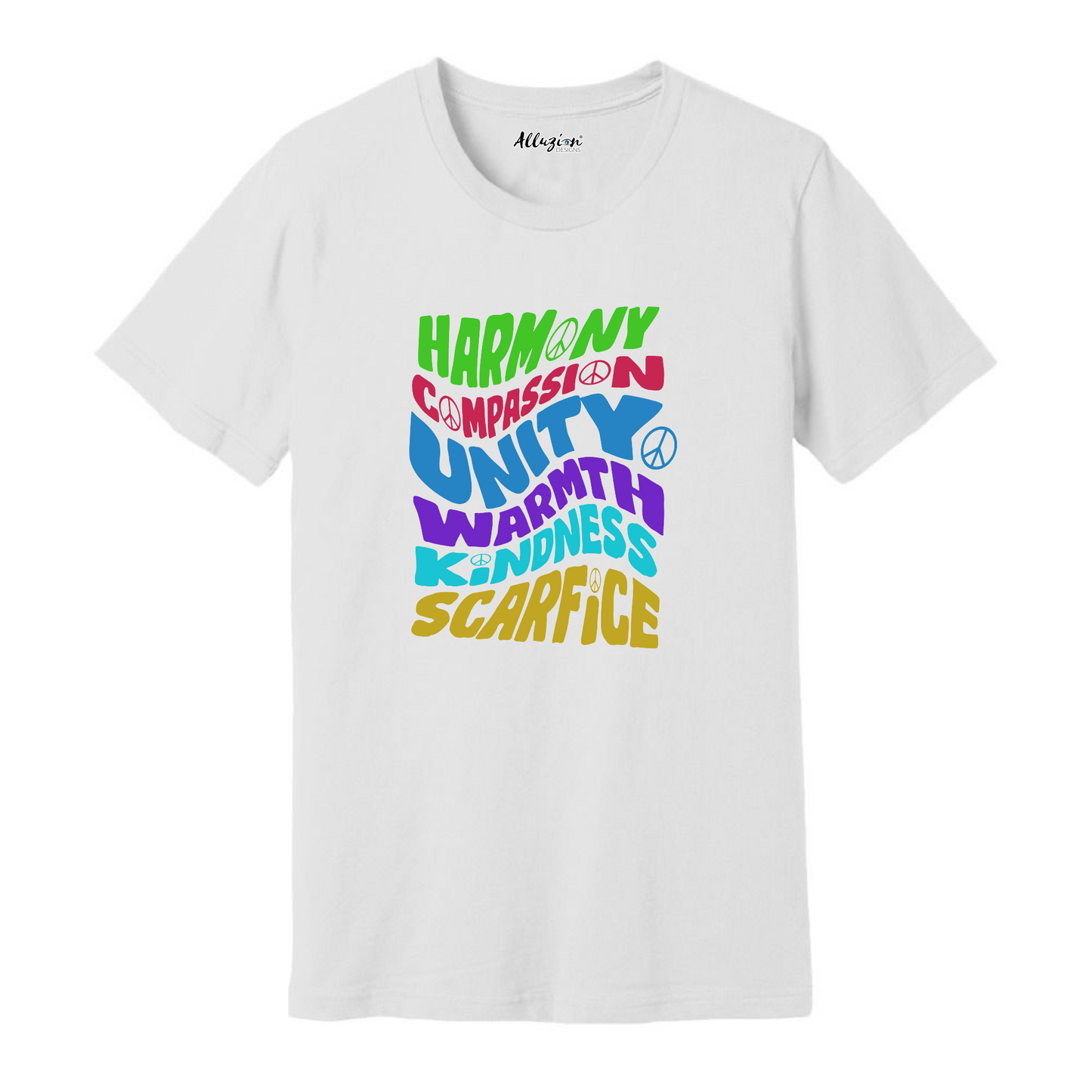 Harmony . Compassion . Unity - Unisex T-Shirt