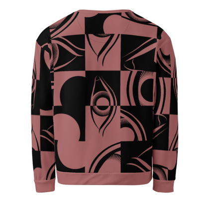 Alluzion pattern - Crewneck Sweatshirt