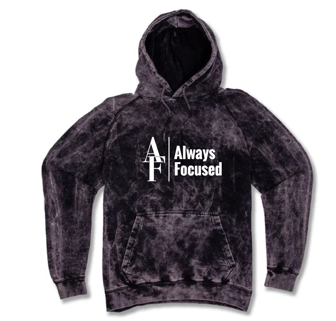 Always Focused V2 - Vintage Wash Hoodies