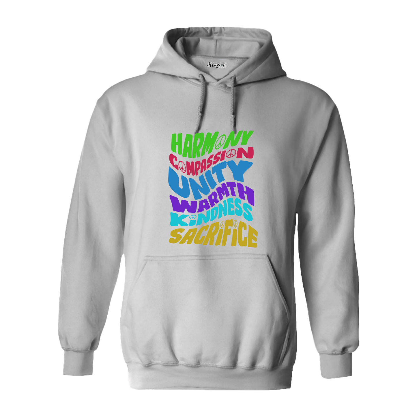 Harmony . Compassion . Unity - Gildan Hoodies