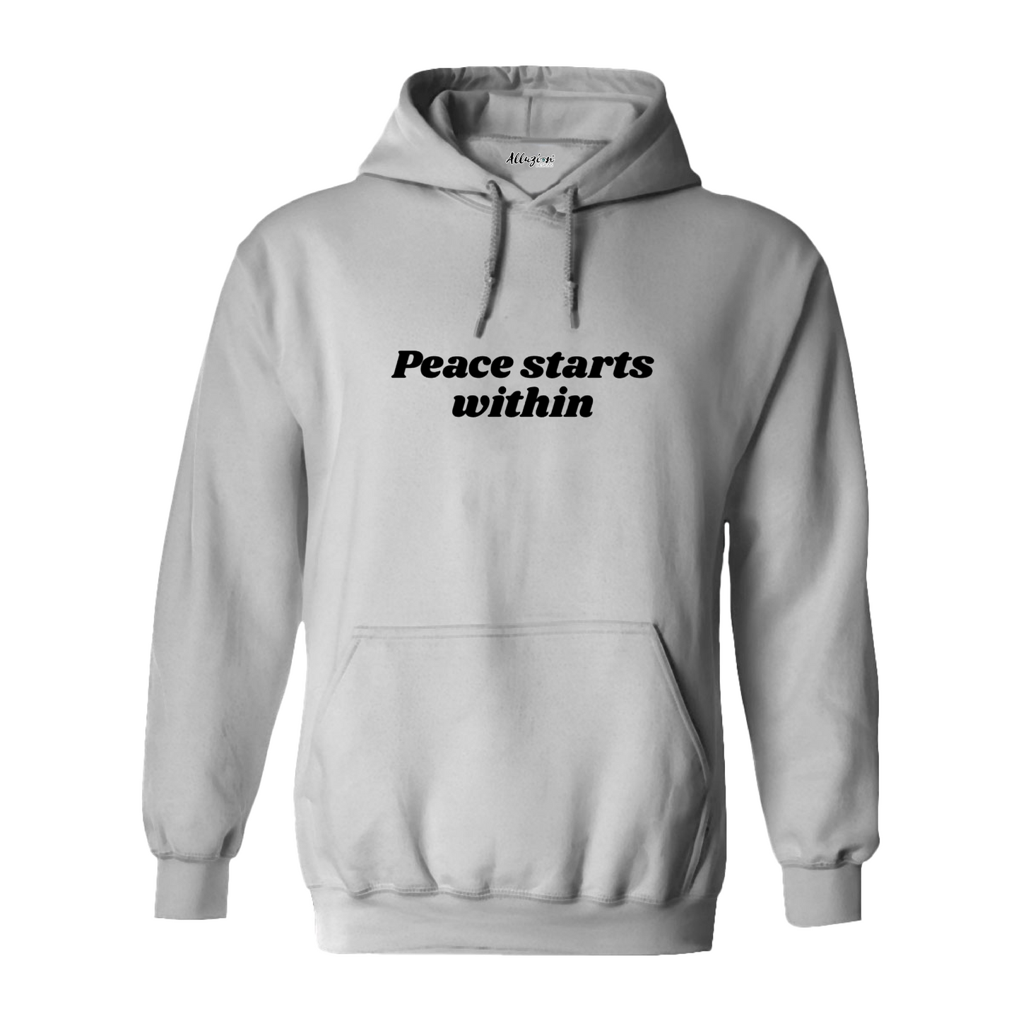 Peace Starts Within - Puff Print Gildan Hoodies