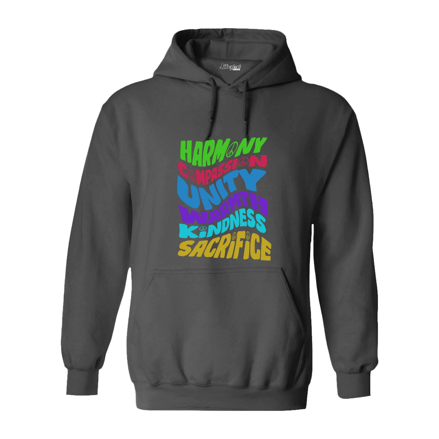 Harmony . Compassion . Unity - Gildan Hoodies