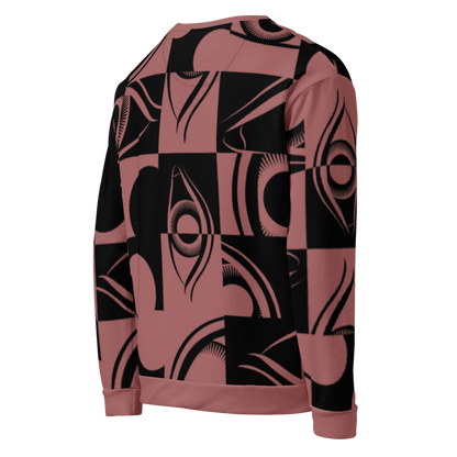 Alluzion pattern - Crewneck Sweatshirt