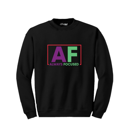 Always Focused Multicolored - Crewneck Sweatshirt