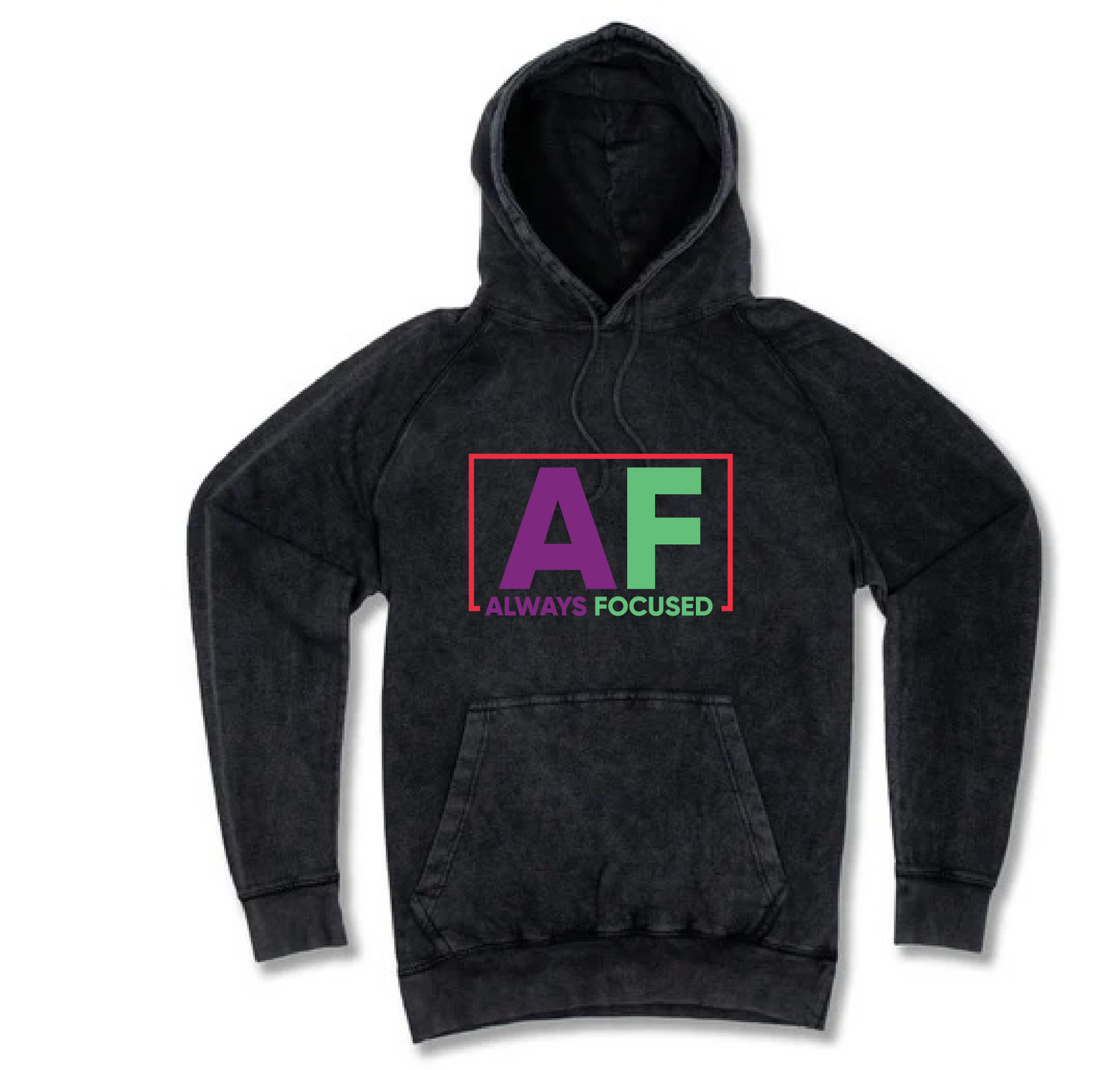 Always Focused Multicolored - Vintage Wash Hoodies