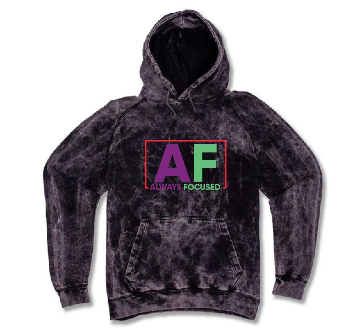 Always Focused Multicolored - Vintage Wash Hoodies