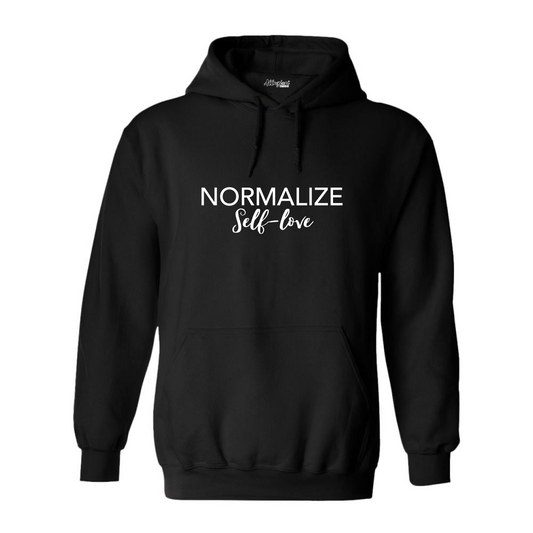 Normalize self love - Gildan Hoodies