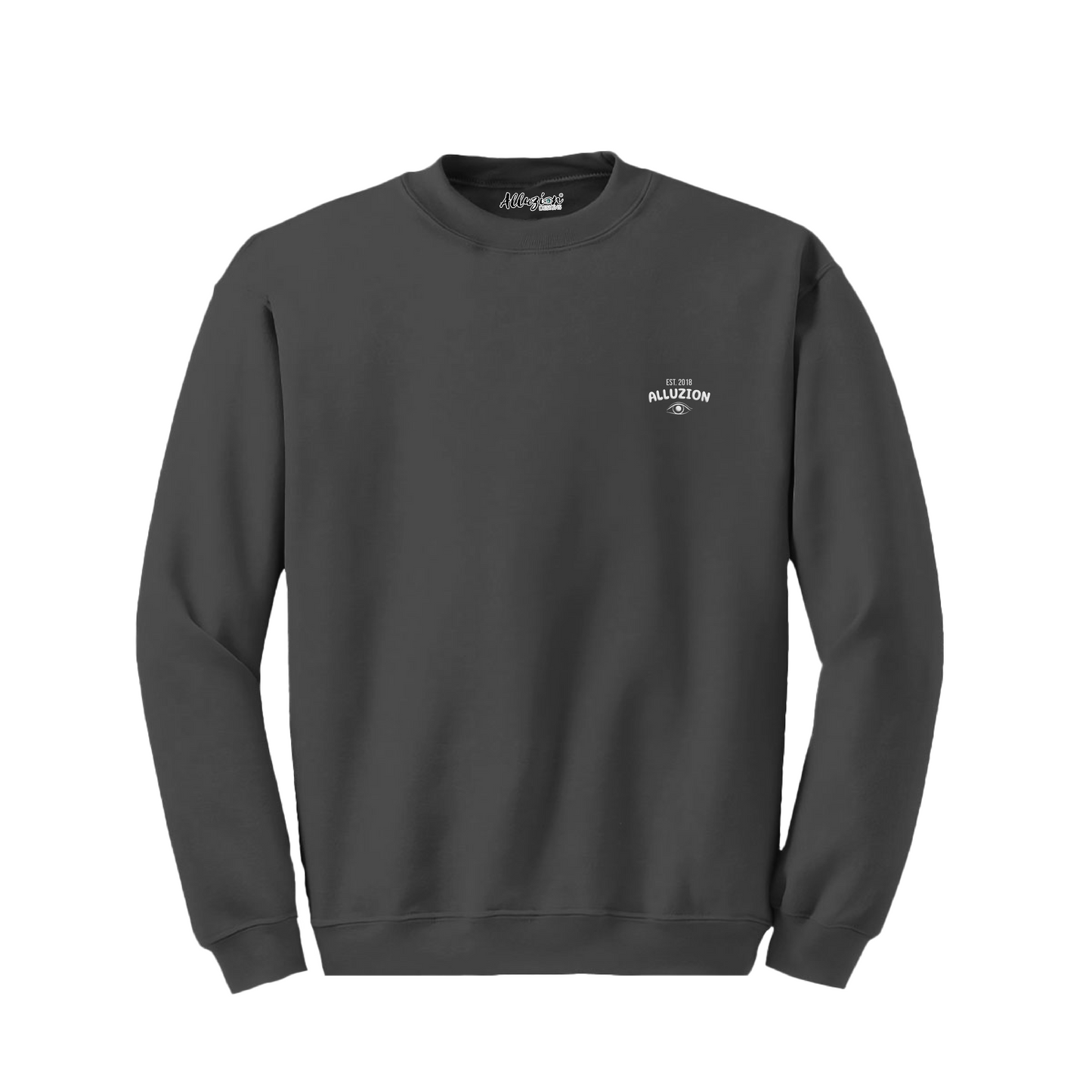 Alluzion est. 2018 - Puff Print Crewneck Sweatshirt