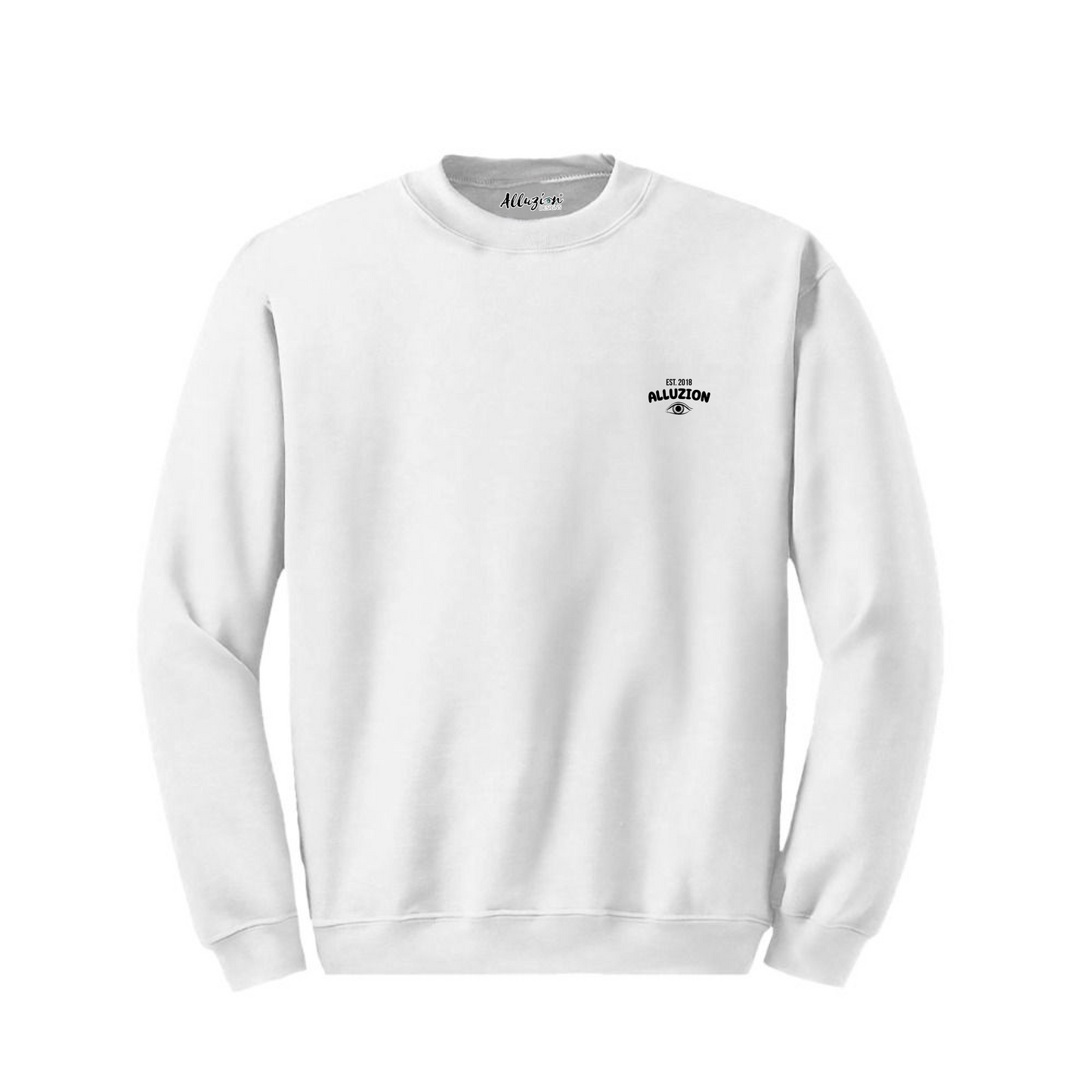 Alluzion est. 2018 - Puff Print Crewneck Sweatshirt