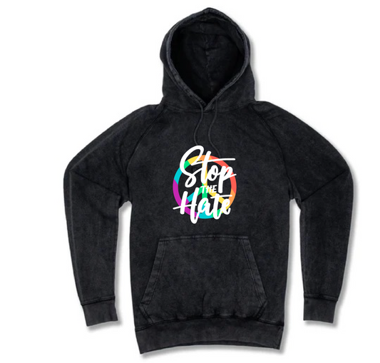 Stop The Hate - Vintage Wash Hoodies