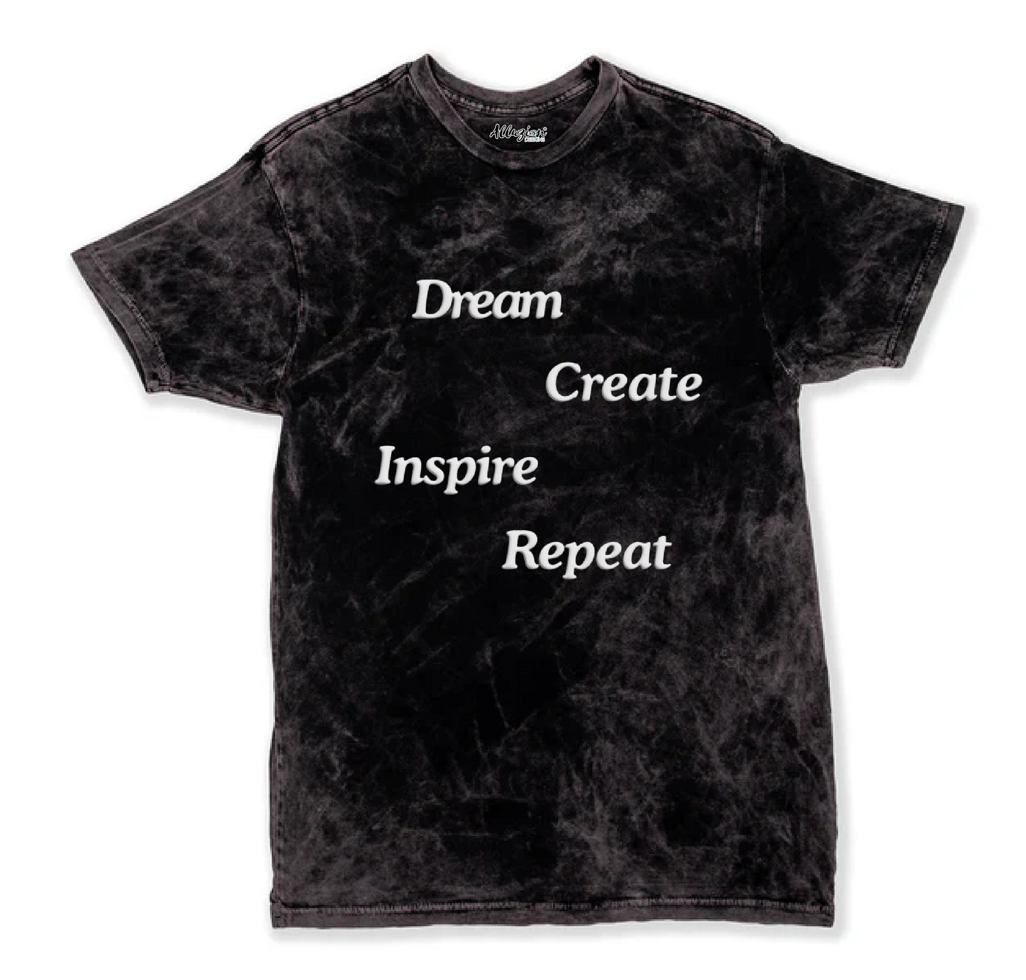 Dream Create Inspire Repeat - Puff Print Vintage Tees