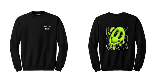 Hey You Smile - Crewneck Sweatshirt