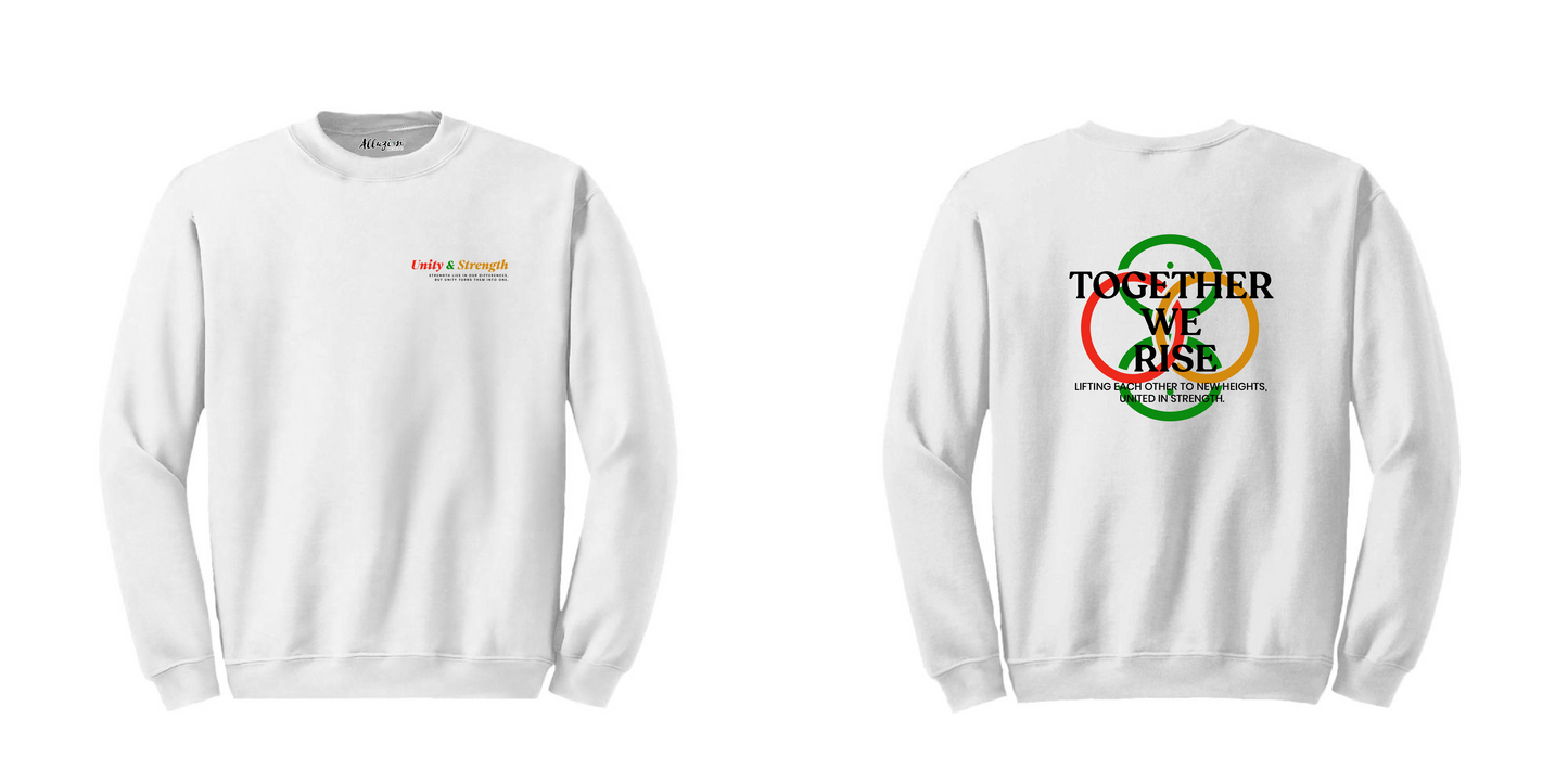 Unity & Strength - Crewneck Sweatshirt Juneteenth Edition
